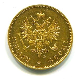 20 марок для Финляндии 1911 года.