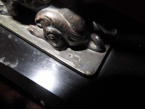 Овчинников Чернильный набор в китайском стиле Серебро 84