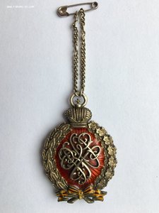Офицерский жетон 1904-1905 (84 пр.,эмаль)