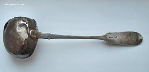 Половник 1894 год 84 пр 242 гр. Мастер Ф. Маньков Казань