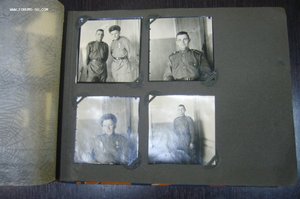 Альбом военных фотографий - 295 шт