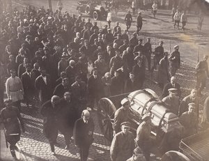 Похороны дипкурьера Нетте. Москва,1926 год.