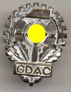 Членские знаки немецких организаций