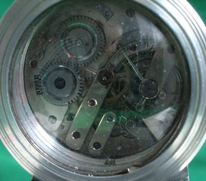 Интересные настольные  часы Швейцария накладки мамонт 41 год
