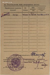 КЗ № 3620003. За ранение.