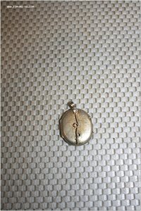 Кулон подвеска рамка для фото серебро 84 проба позолота