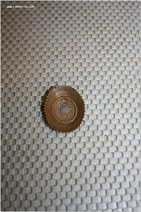 Кокарда с головного убора нач.состава МВД