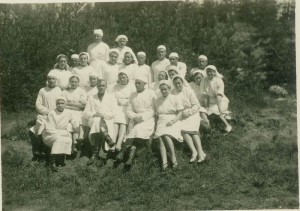 Военный госпиталь. Венгрия 1944г. 5 шт.