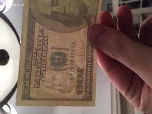 100 долларов сша 1996 года