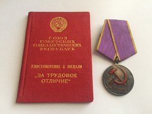 Отличие номерное с док