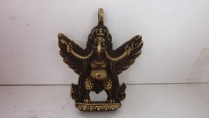 Буддийский амулет Гаруда, бронза