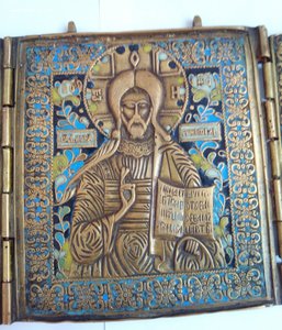 Складень...Деисусный чин...эмали