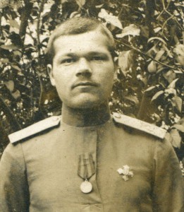 Солдат 72-го Тульского пехотного полка с полковиком