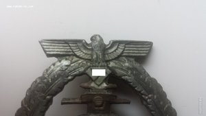 Знак "Член команды крейсера" Кригсмарине. 3 Рейх.