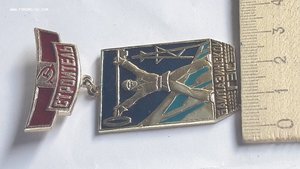 Знак Строитель Байпазинской ГЭС