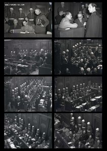 Фотоархив и документы А.Ф. Волчкова, Нюрнбергский трибунал
