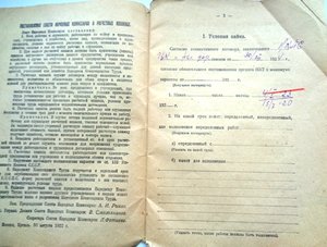 Билет беженца 1917г
