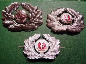 3 кокарды ГДР