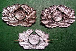 3 кокарды ГДР