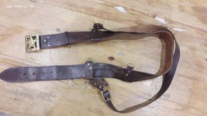 Портупея советская пряжка с звездой