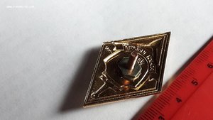 Знак МВД СССР об окончании высших курсов