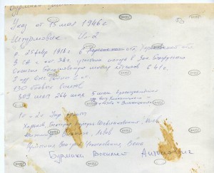 Большое фото. Лётчик-штурмовик, Г С С.  Бурмака В.А.