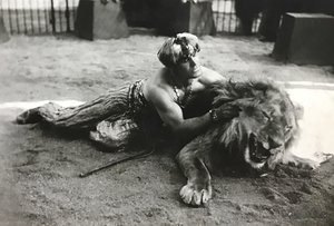 Первый русский укротитель львов 1934 год. Довоенный Цирк.