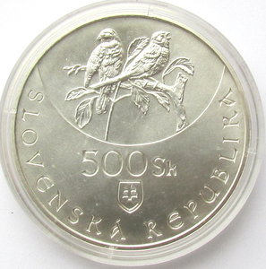 Словакия 500 крон 2005 Моравский крас