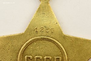 Орден Славы 1ст №1269