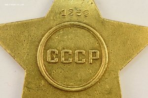 Орден Славы 1ст №1269