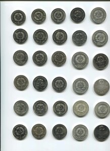 коллекция ГДР в UNC