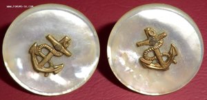 Запонки с якорями