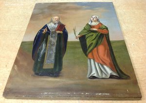 Икона Св.Василий и Св.Наталия