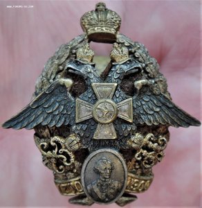 Знак 62-го пех. Суздальского Генерал. князя Суворова полка.
