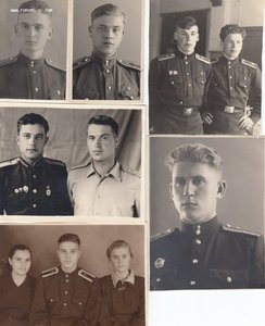 45 штук фото - фотоархив на пограничника 1955-1969 годы