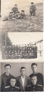 45 штук фото - фотоархив на пограничника 1955-1969 годы