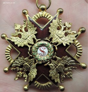 Орден Св. Станислава IIст. с мечами иностр. производитель.