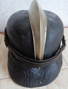 Каска пожарного 1я Мировая.