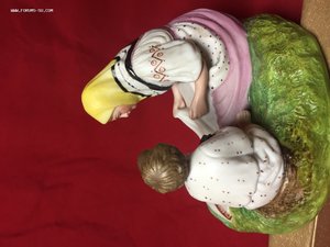 Крестьянка отбеливает белье. Дмитровски з-д. «Вербилки»