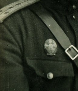 Фотографии Милиционера с Редким Знаком, 4 шт.