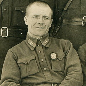 Фотографии Милиционера с Редким Знаком, 4 шт.