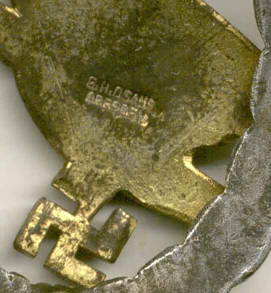 Знак ПАРАШЮТИСТ люфтваффе