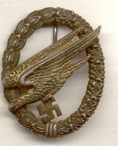 Знак ПАРАШЮТИСТ люфтваффе