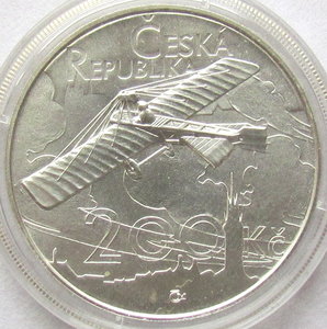 Чехия 200 крон 2011 Ян Кашпар