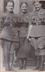 М.М.Раскова,П.Д.Осипенко. Московская область. 1938 год.