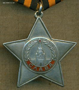 Орден Славы 3 ст. № 318 ***