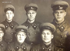Группа бойцов Автомобильных частей РККА 1938 год Москва