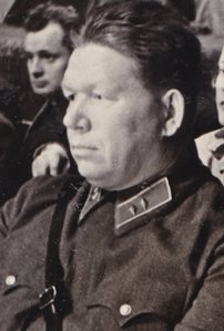 Комдивы М.Т.Попов,А.Я.Сазонов,ГСС П.И.Пумпур. Хабаровск.1938