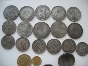 Копии редких рублей России .Ложки/монеты