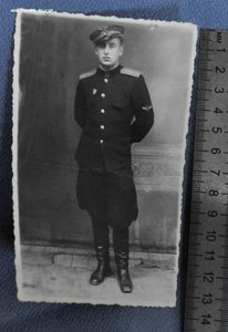 Летчик ВВС  1945 год Польша г. Кросно.